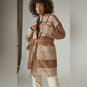 Lucky Brand Chunky Knit Wrap Cardigan